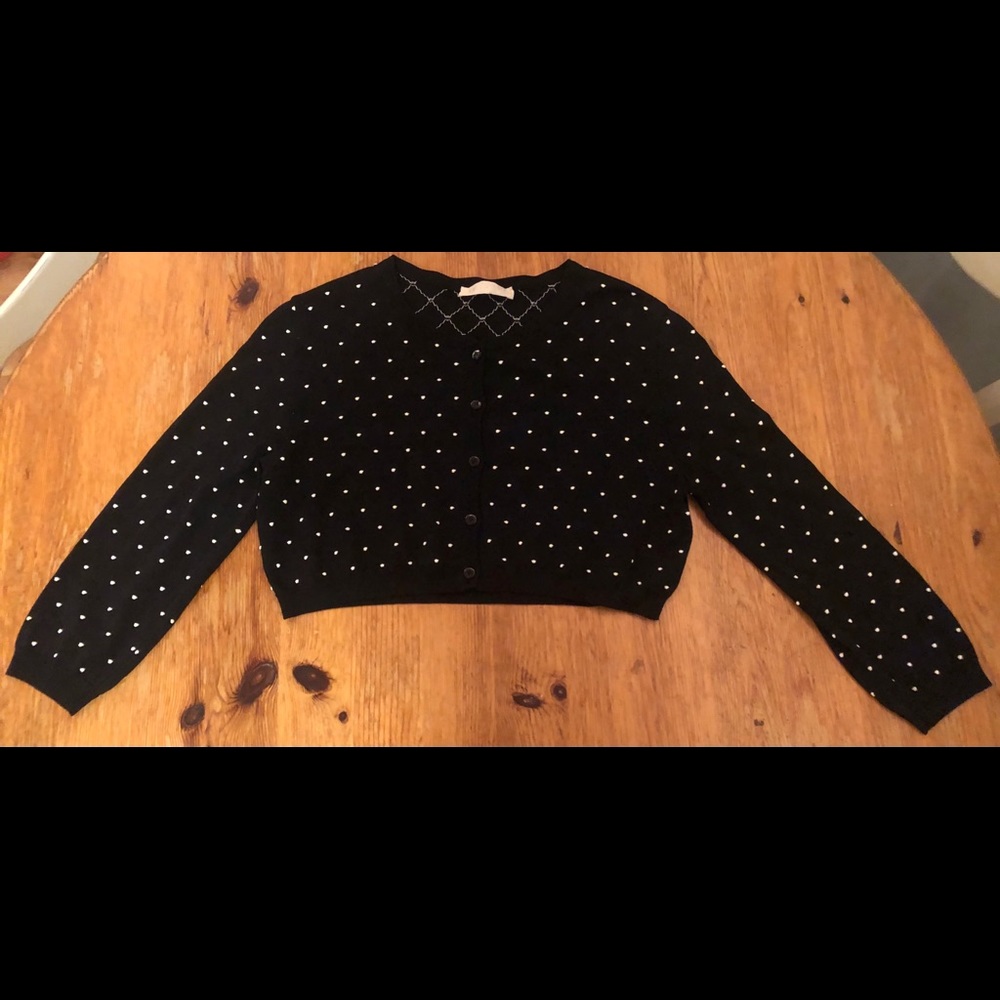 👚 Valentino Cropped Cardigan